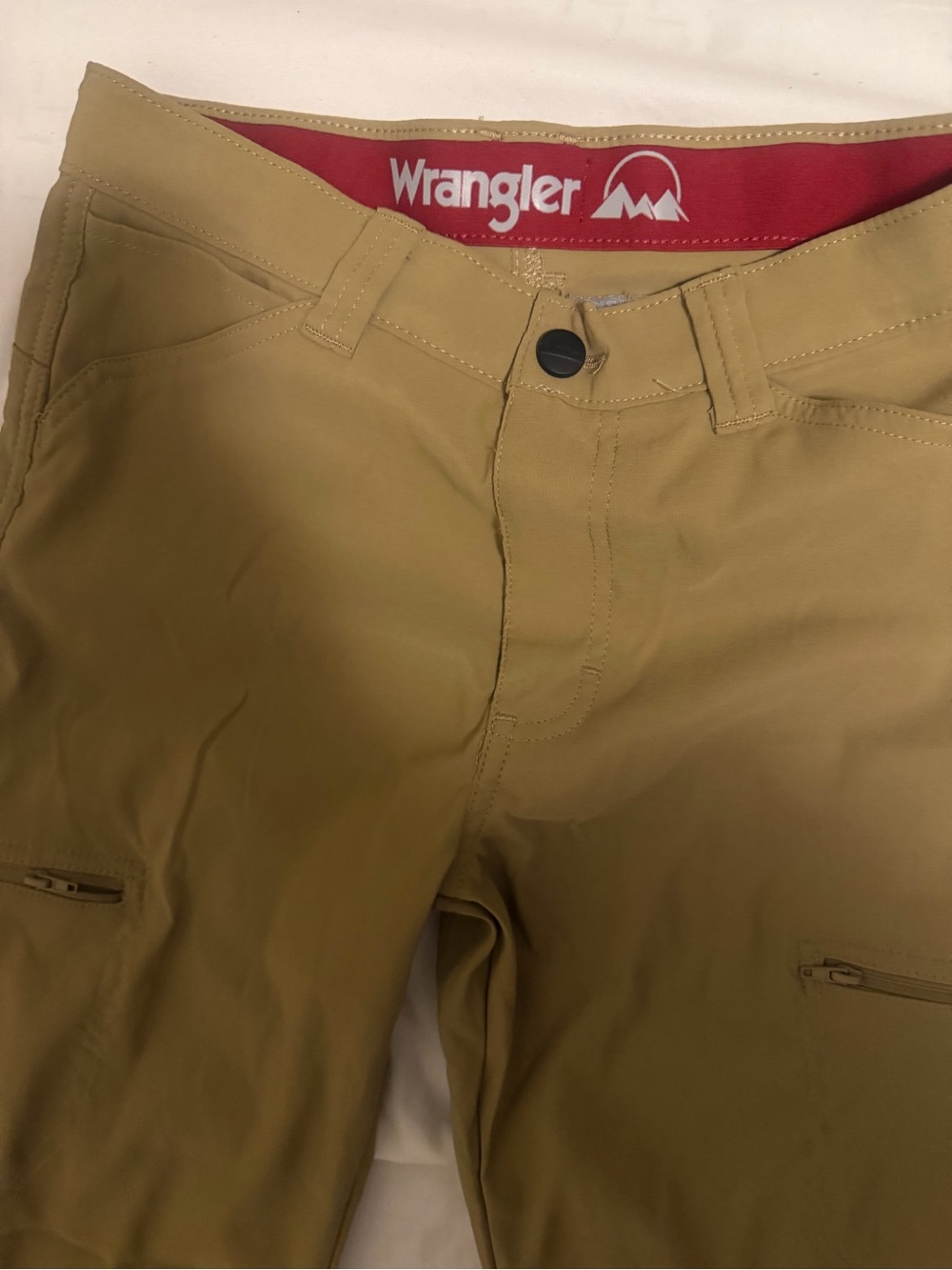 Wrangler Tan Outdoor Utility Pants